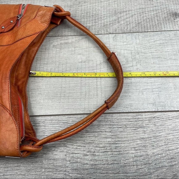 VINTAGE MARZIA Made in Italy GENUINE LEATHER HOBO Bag Purse - Picture 4 of 15